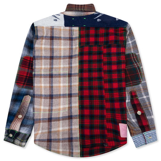 *Better with Age x Pendleton Whitney Reversible Flannel Overshirt - Multi