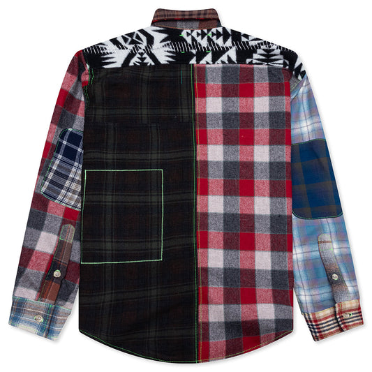 *Better with Age x Pendleton Whitney Reversible Flannel Overshirt - Multi