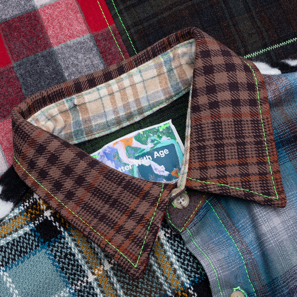 *Better with Age x Pendleton Whitney Reversible Flannel Overshirt - Multi