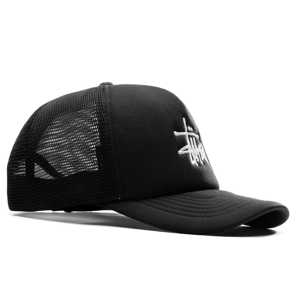 Big Basic Trucker Cap - Black