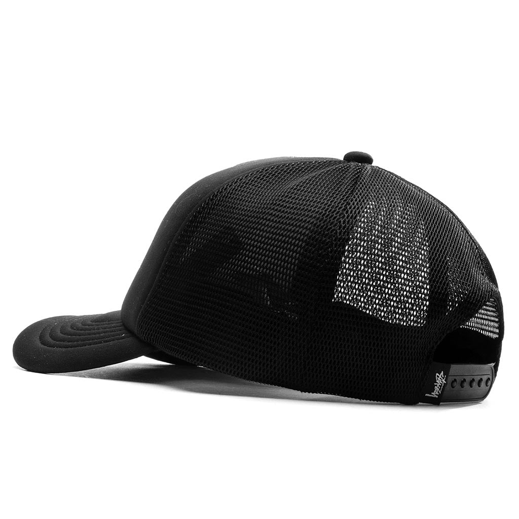 Big Basic Trucker Cap - Black