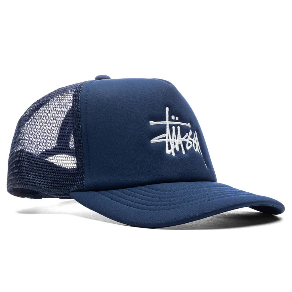 Big Basic Trucker Cap - Dark Blue
