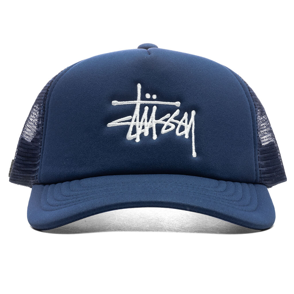 Big Basic Trucker Cap - Dark Blue