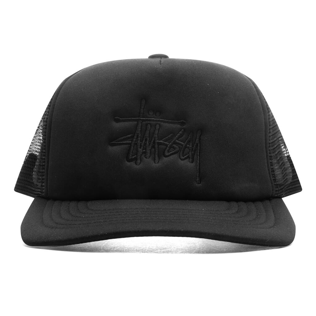 Big Basic Trucker Cap - Shadow Black
