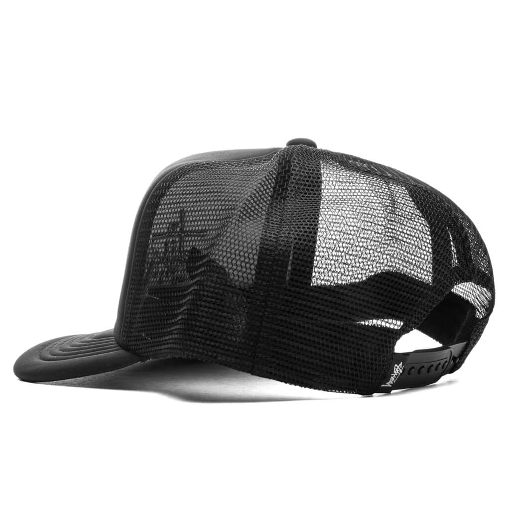Big Basic Trucker Cap - Shadow Black