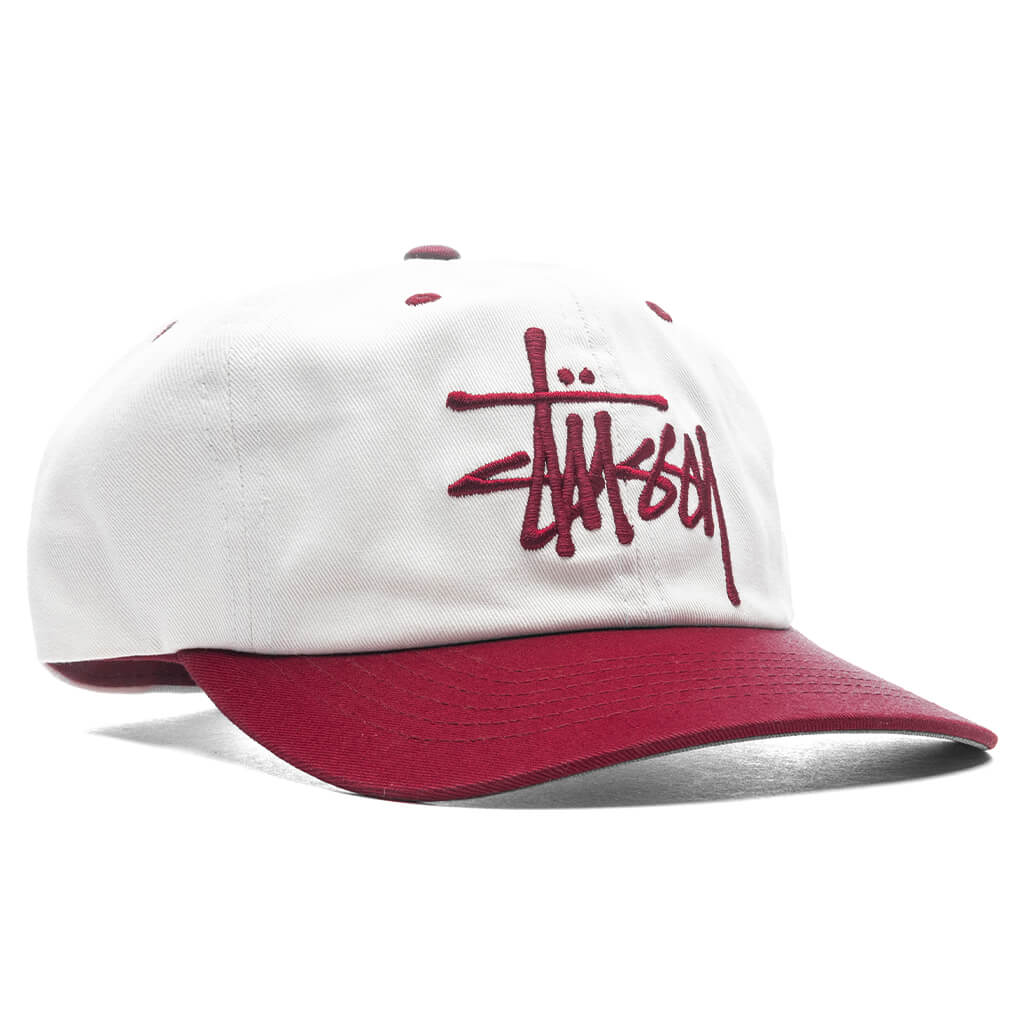 Big Basic Vintage Cap - Natural/Wine