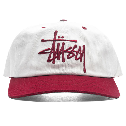 Big Basic Vintage Cap - Natural/Wine