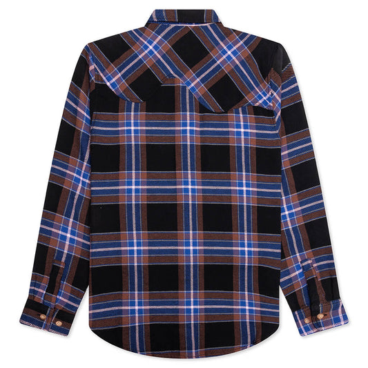 Big Drip L/S Woven - Plaid
