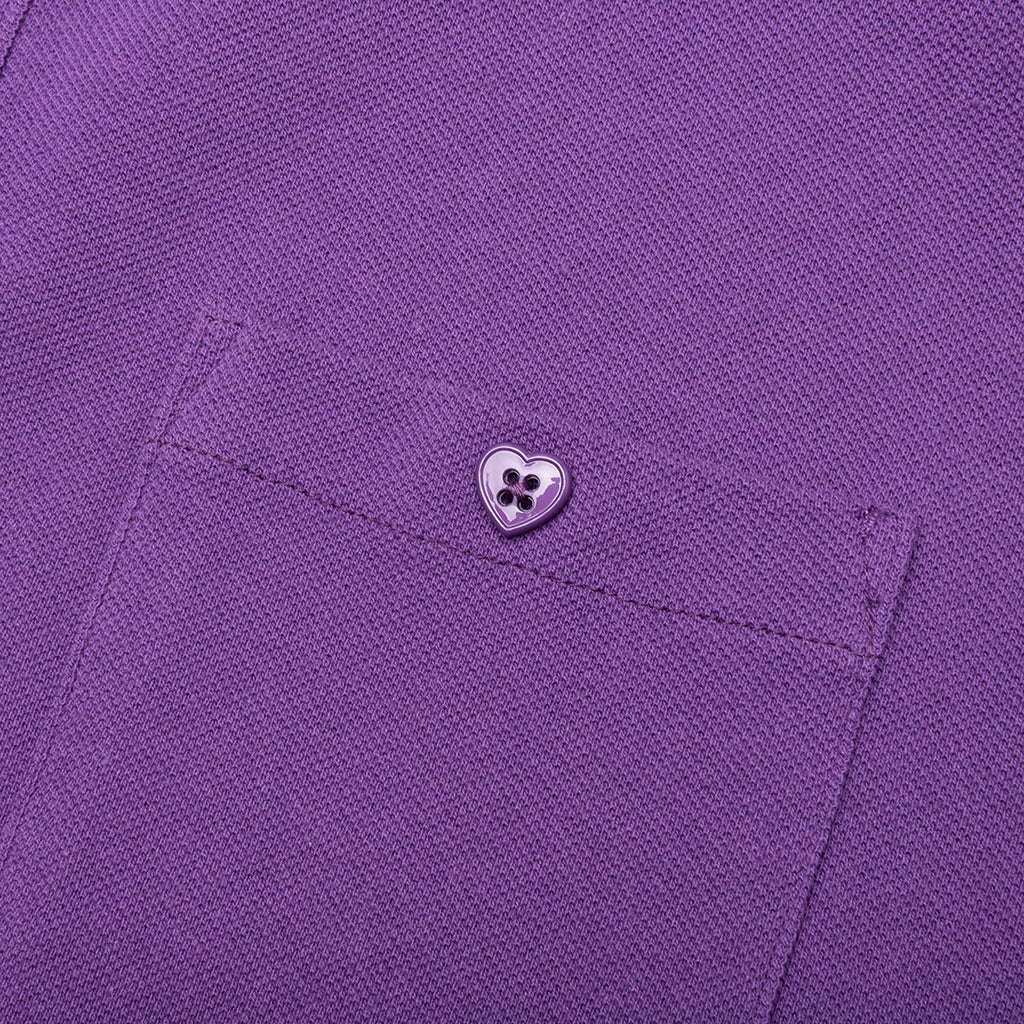 Big Polo Shirt - Purple