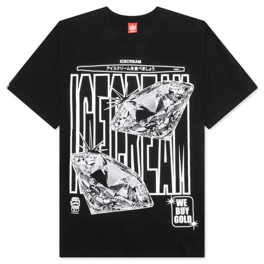 Big Rocks Ss Tee - Black