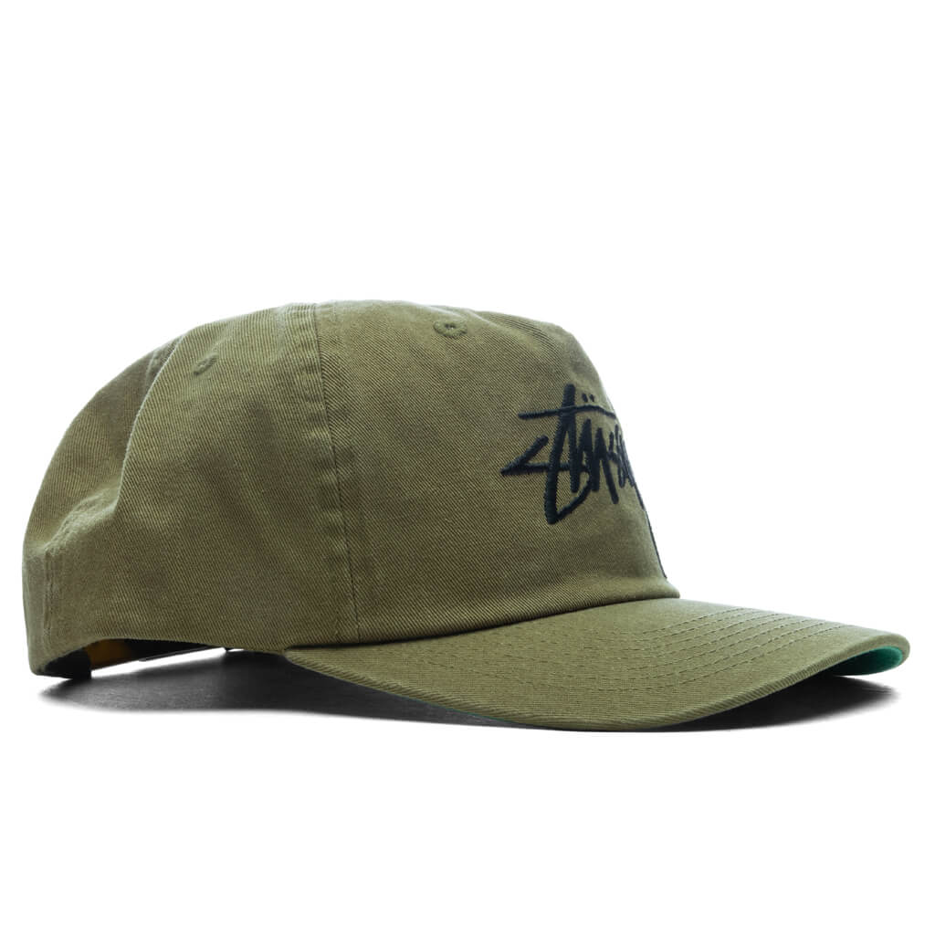 Big Stock Mid Depth Cap - Army Green