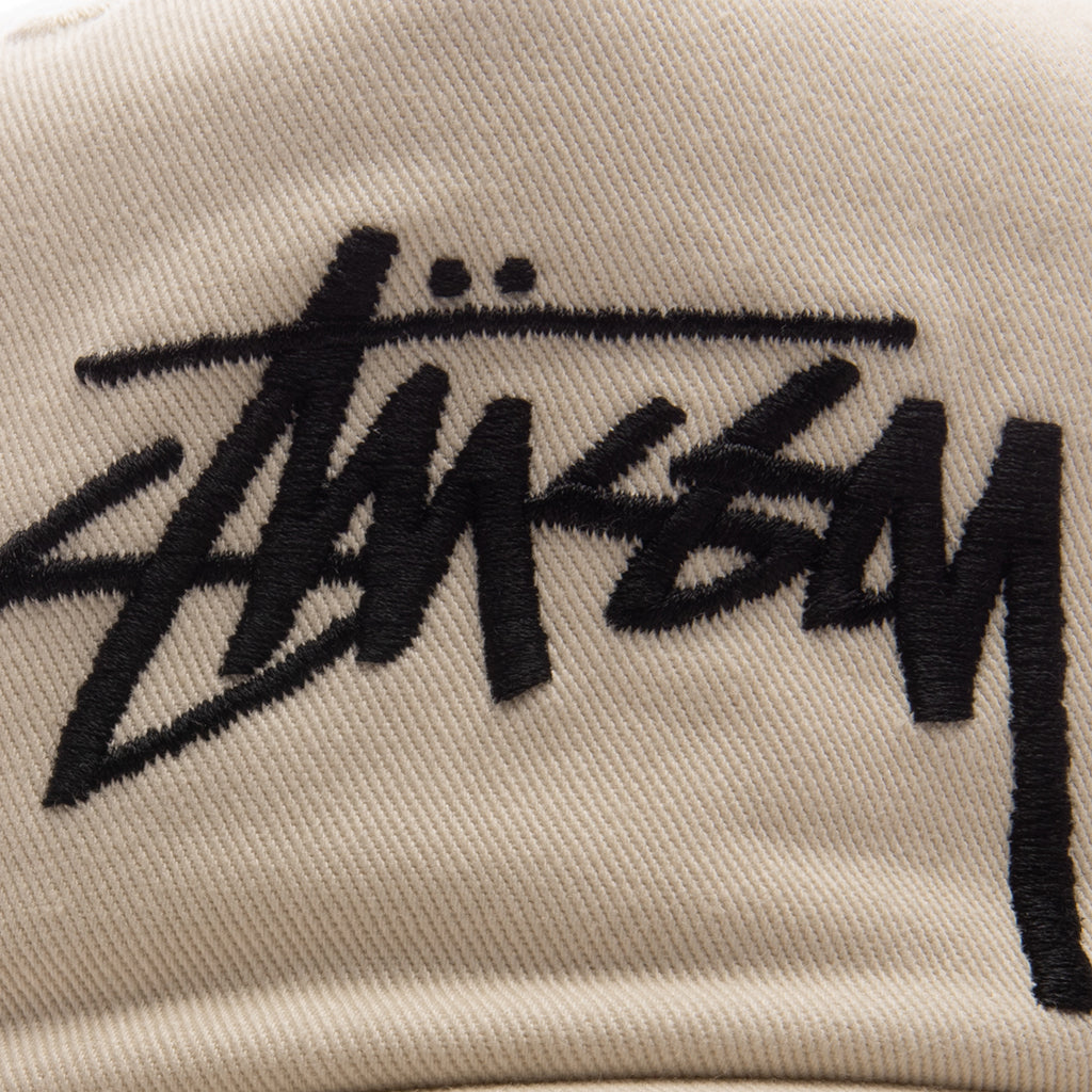Big Stock Mid Depth Cap - Faded Tan