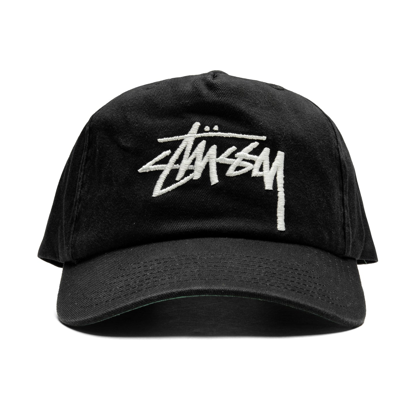 Big Stock Mid Depth Cap - Shadow Black