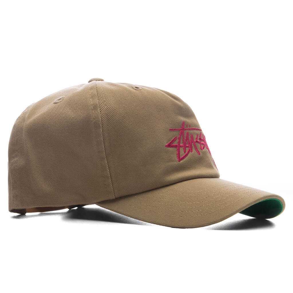 Big Stock Mid Depth Cap - Khaki