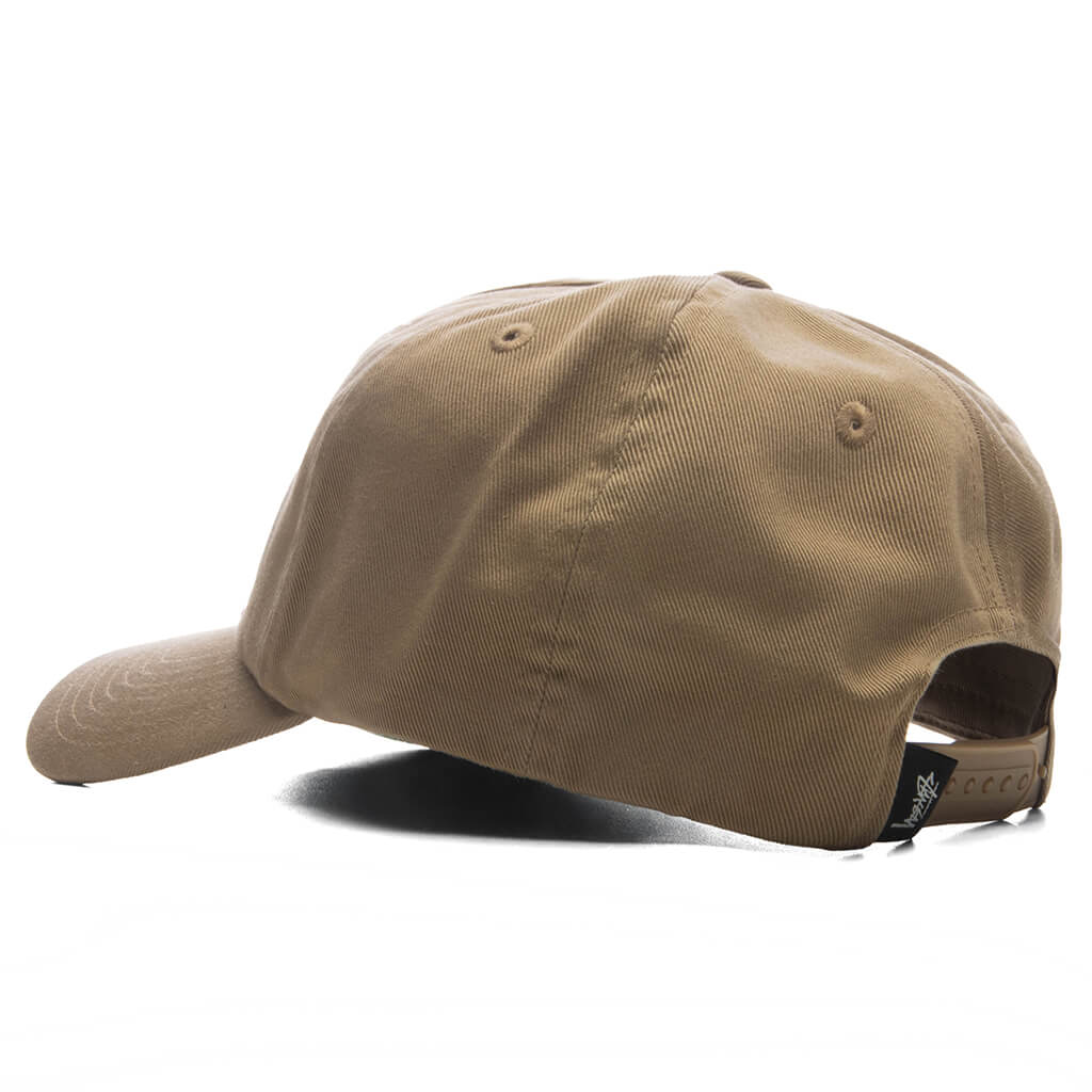 Big Stock Mid Depth Cap - Khaki