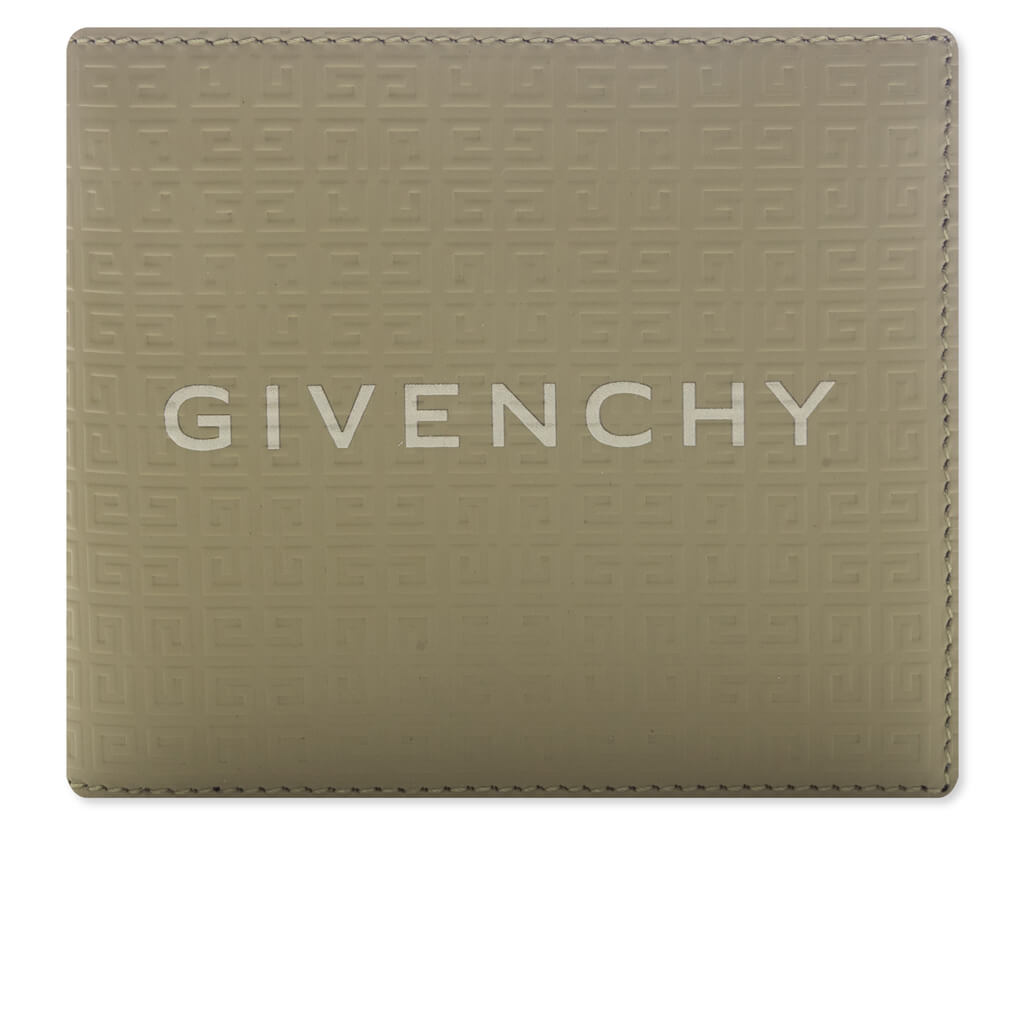 Wallet in 4G Micro Leather - Khaki