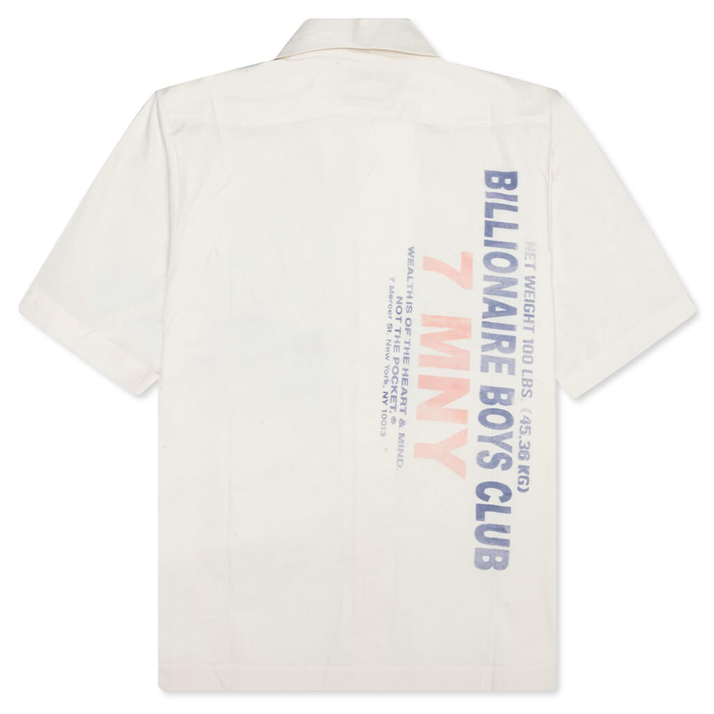 7MNY S/S Woven - Jet Stream