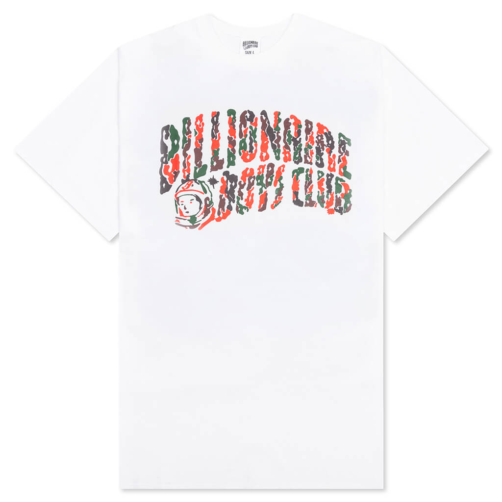 Camo Arch S/S Tee - White