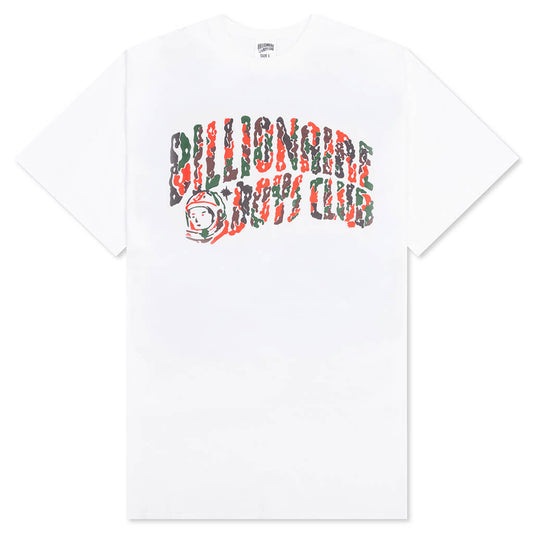 Camo Arch S/S Tee - White