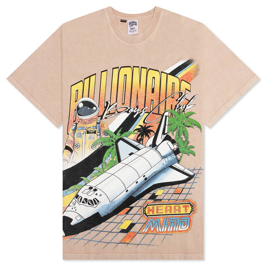 Heat S/S Tee - Peach Dust