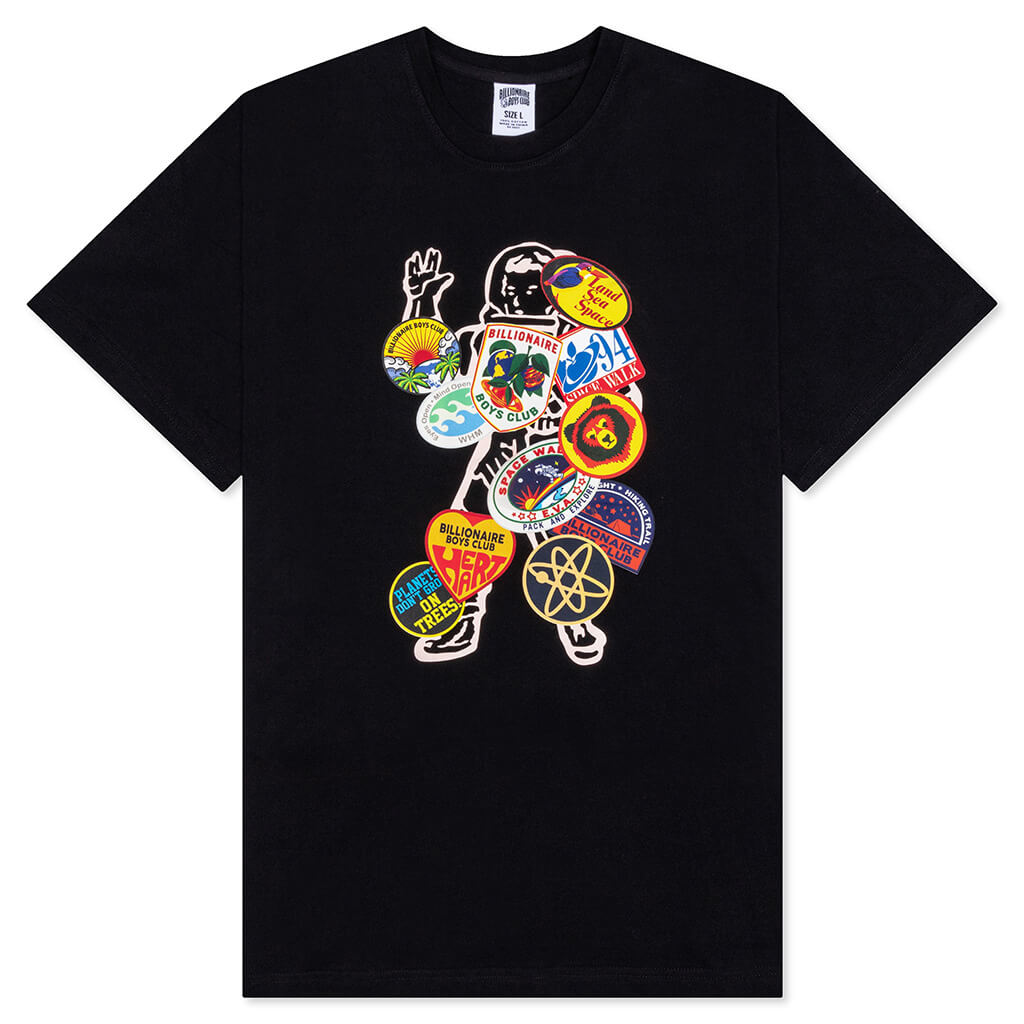 Land Sea Space S/S Tee - Black