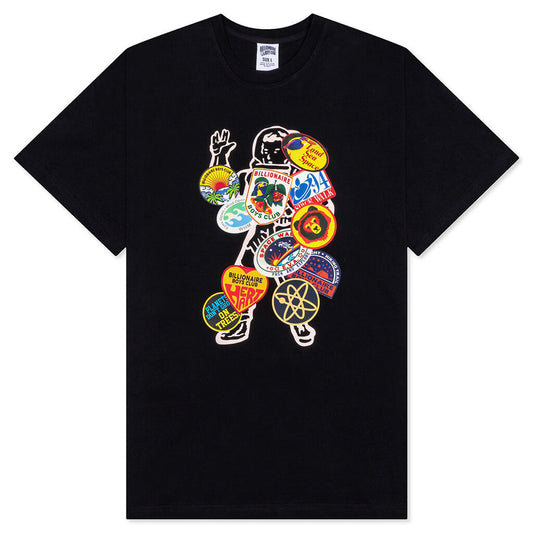 Land Sea Space S/S Tee - Black