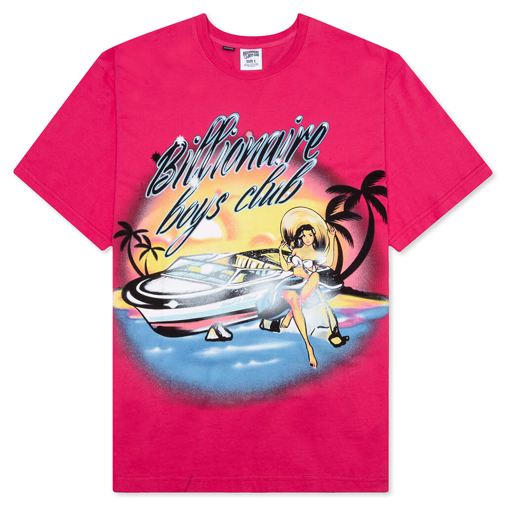 Memories S/S Knit - Raspberry Sorbet