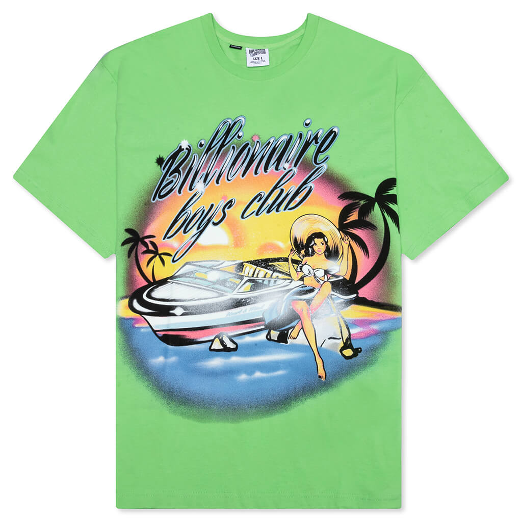 Memories S/S Knit - Summer Green