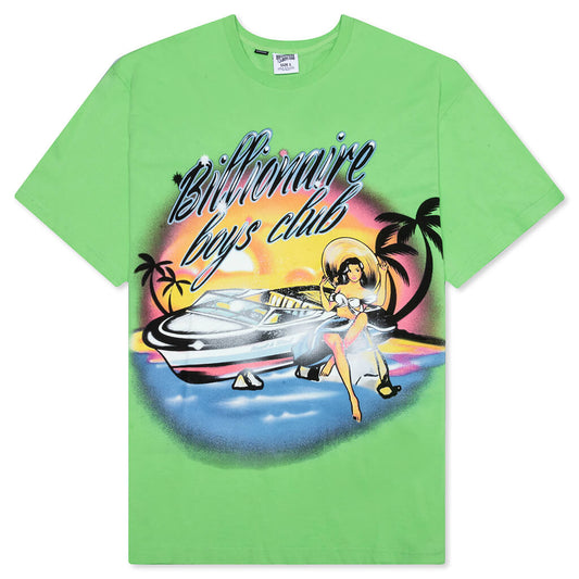 Memories S/S Knit - Summer Green