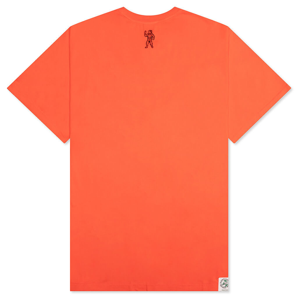 Outdoor S/S Knit - Red Orange