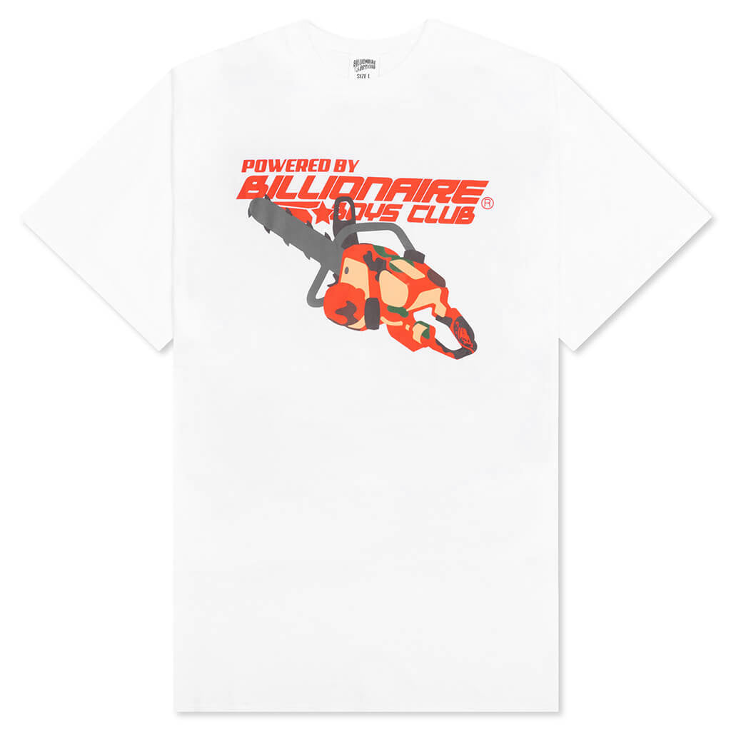 Power S/S Tee - White