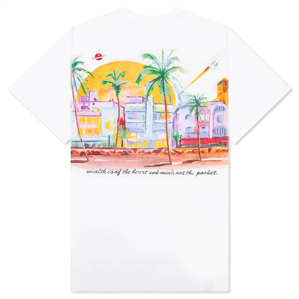 South Beach S/S Knit - White