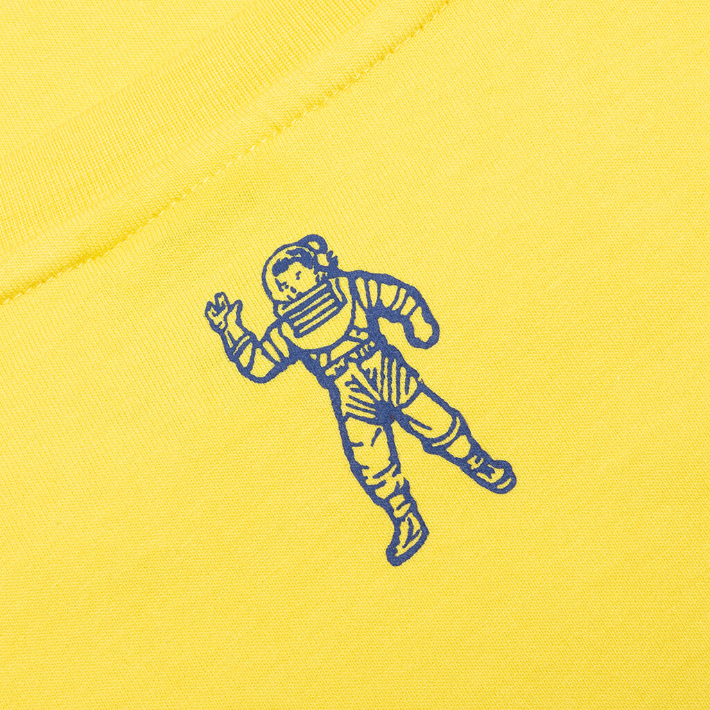 Space Beach S/S Tee - Lemon Zest