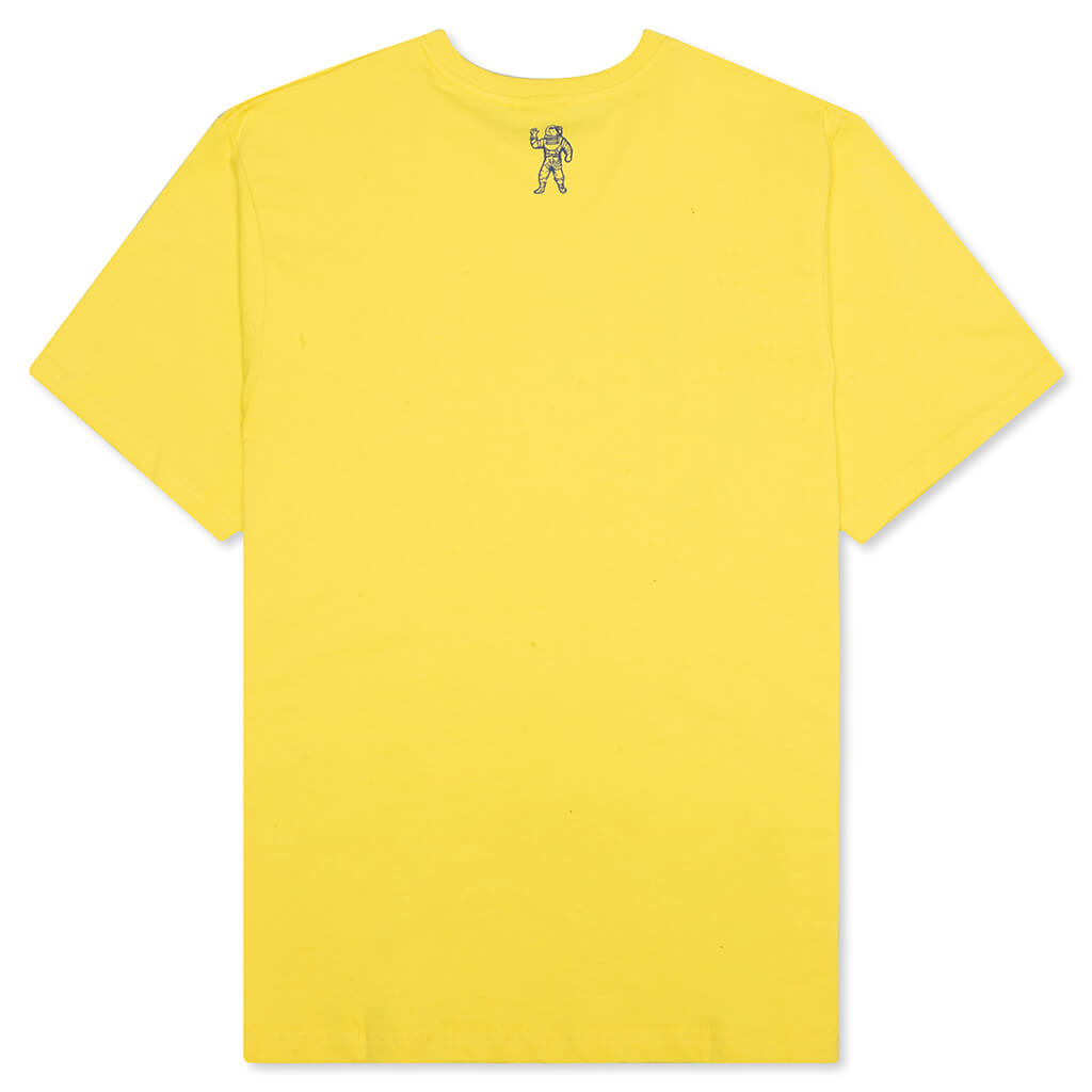 Space Beach S/S Tee - Lemon Zest