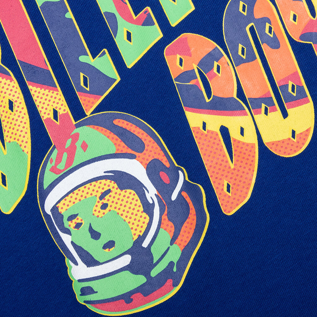Space Beach S/S Tee - Mazarine Blue