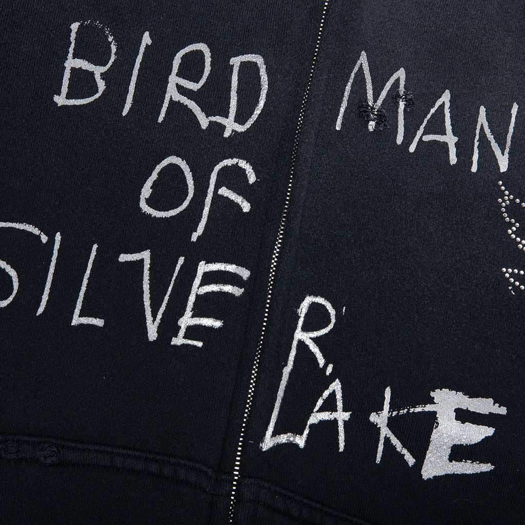 Birdman Of Silver Lake Hooded Sweatshirt - Black