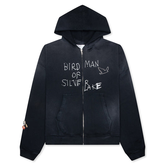 Birdman Of Silver Lake Hooded Sweatshirt - Black