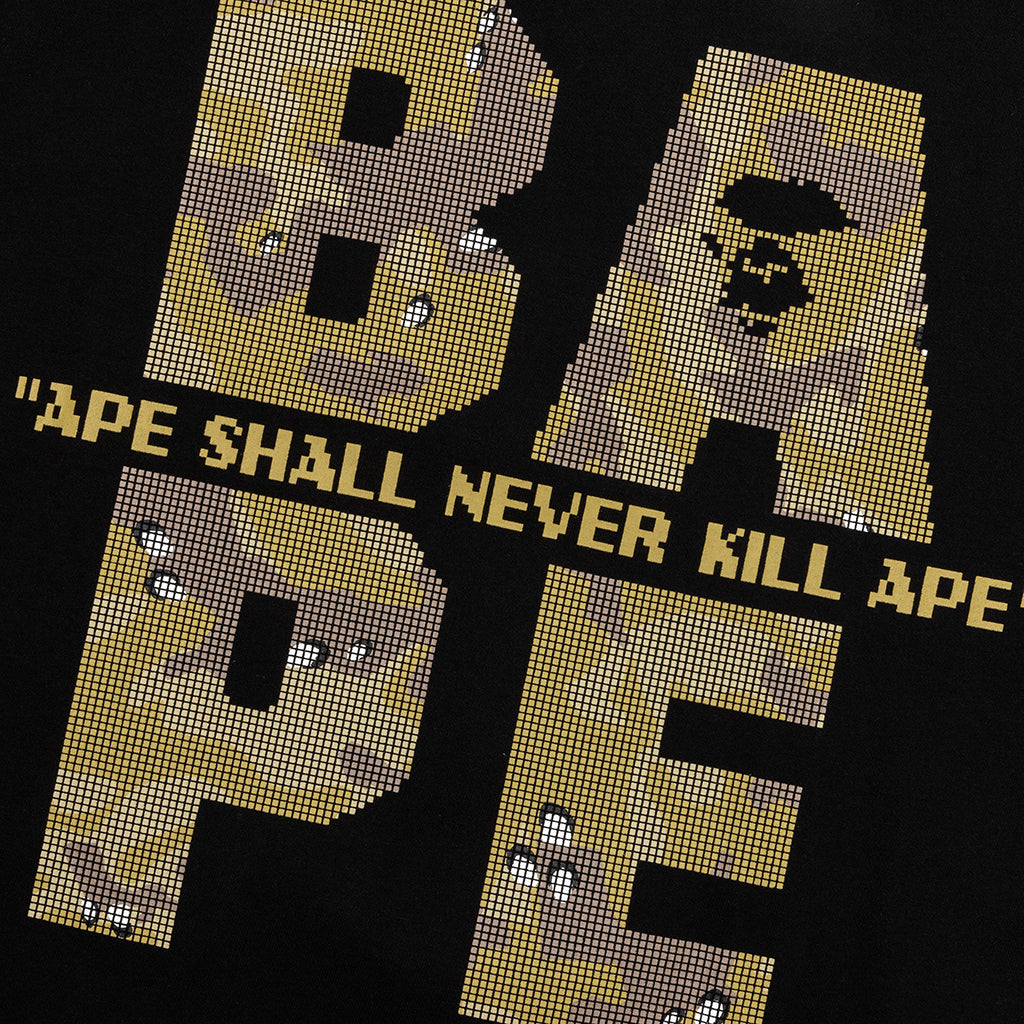 Bitmap Logo Tee - Black