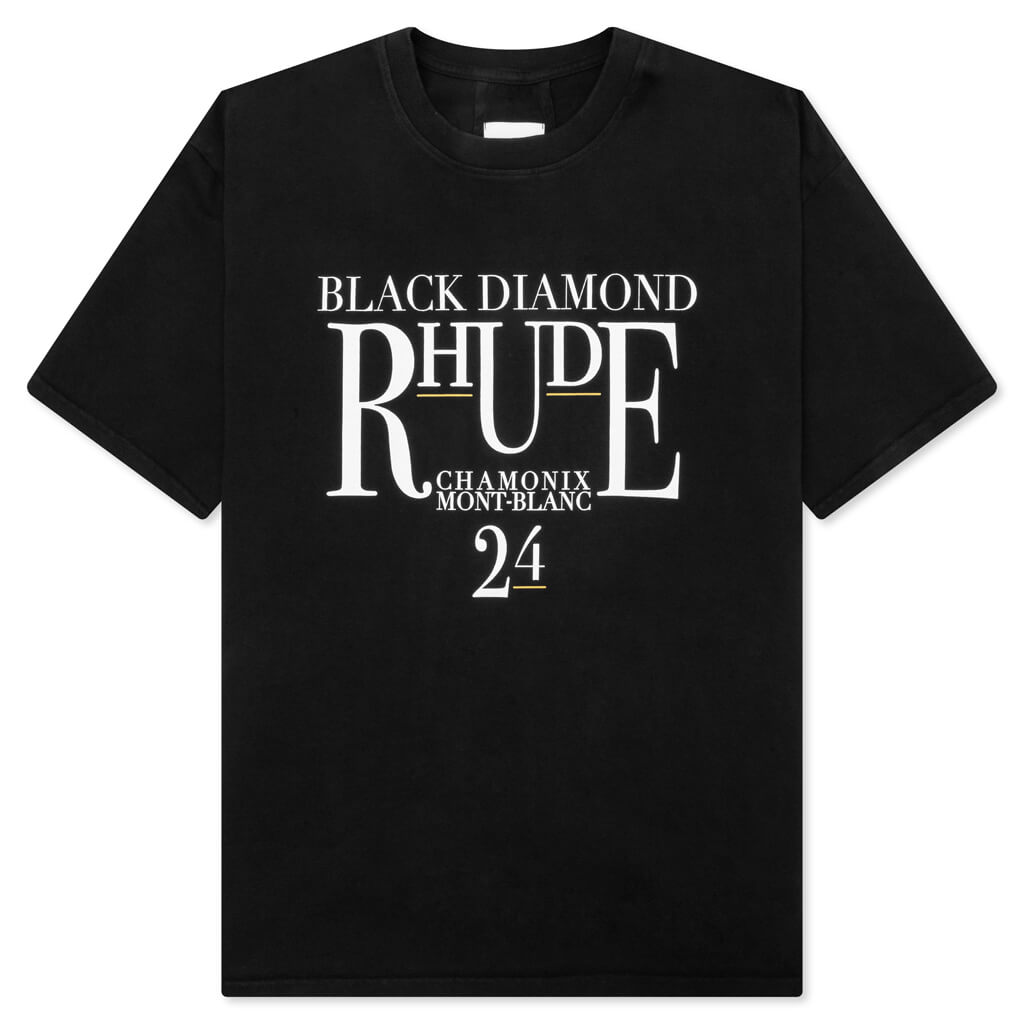 Black Diamond Tee - Vintage Black