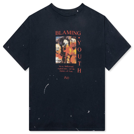 Blaming Youth Tee - Black