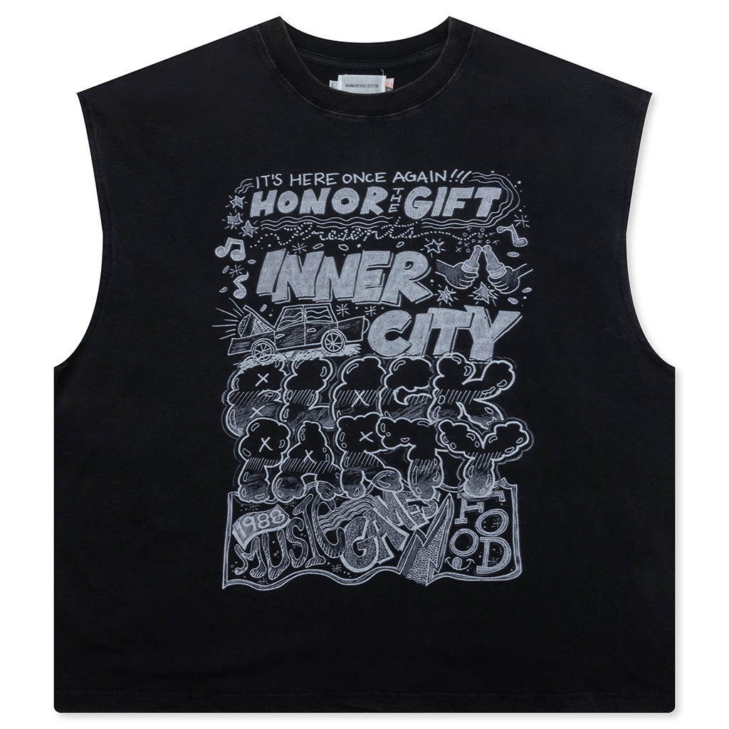 Block Party Cut Off - Black