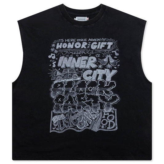 Block Party Cut Off - Black