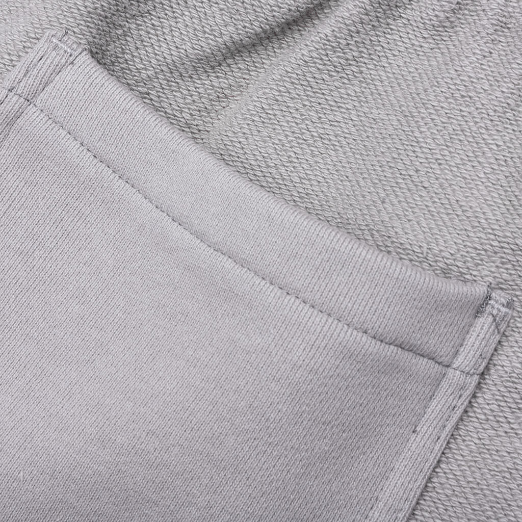 Block Party Reverse Terry Short - Stone