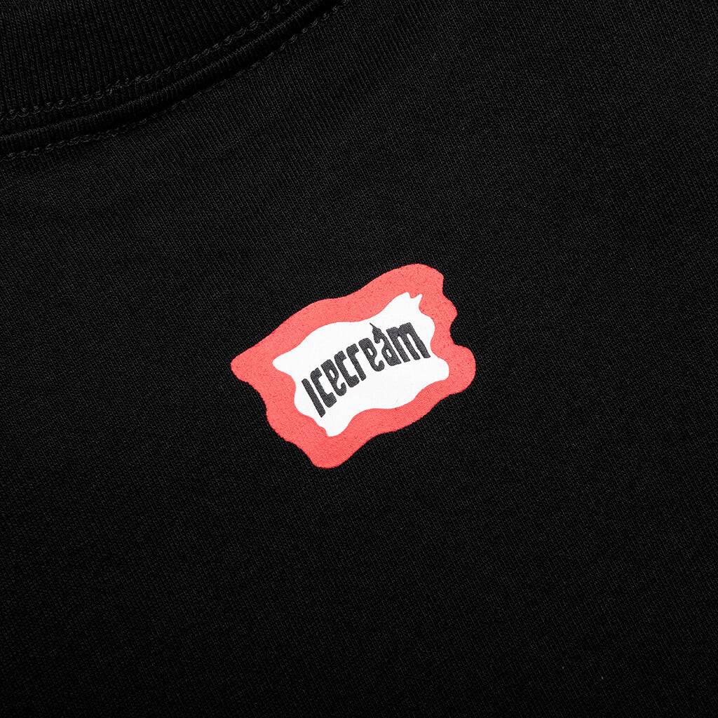 Blurred S/S Tee - Black
