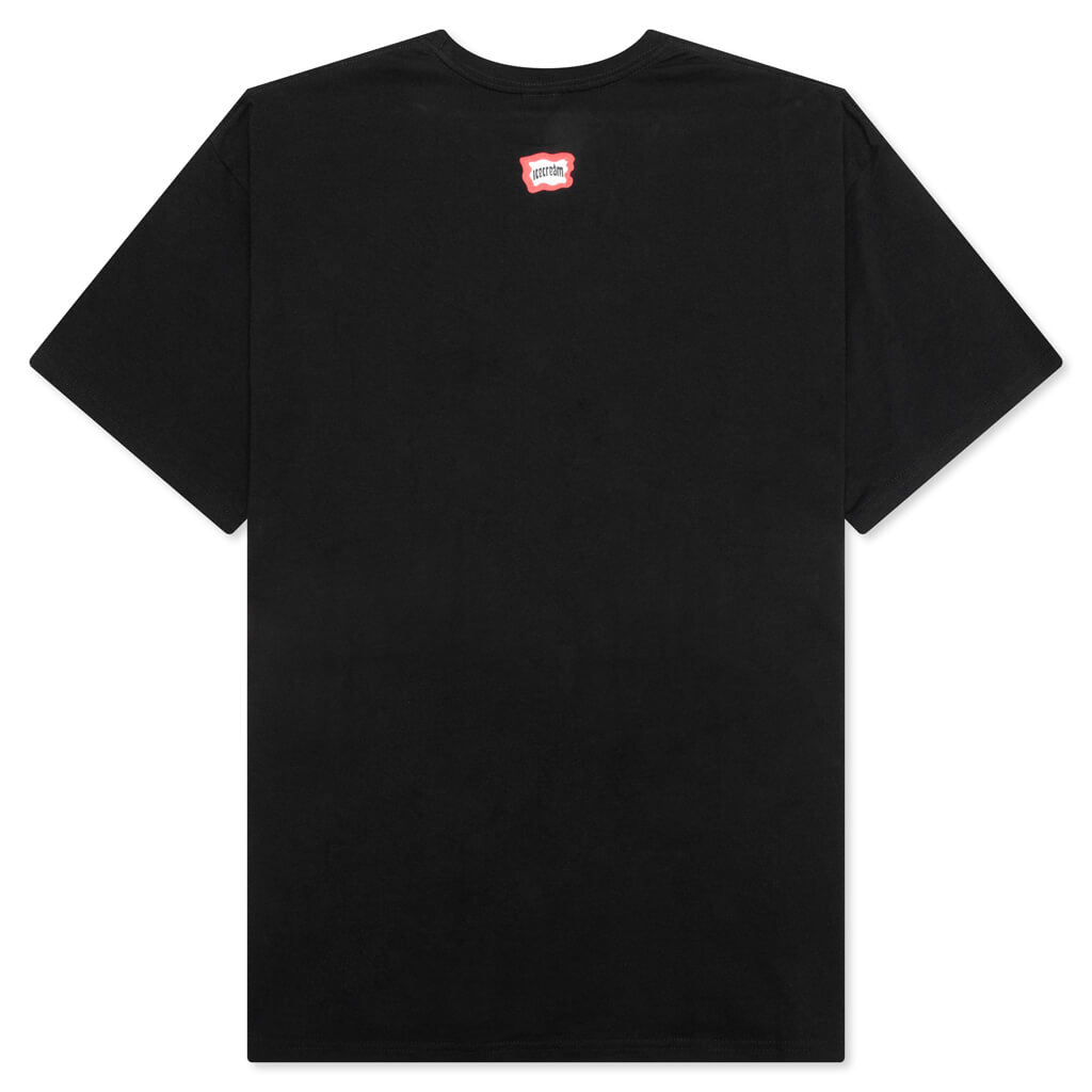 Blurred S/S Tee - Black