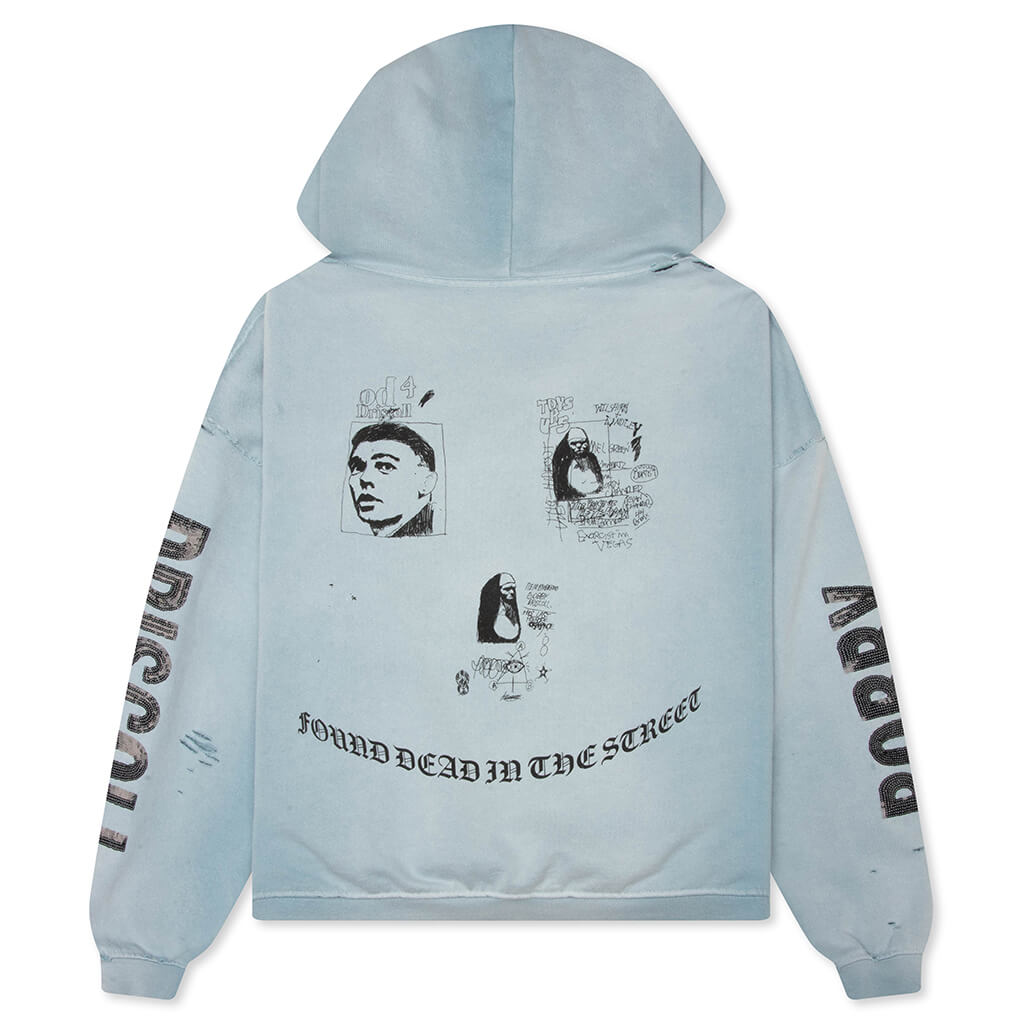 Bobby Driscoll Hoodie - Baby Blue