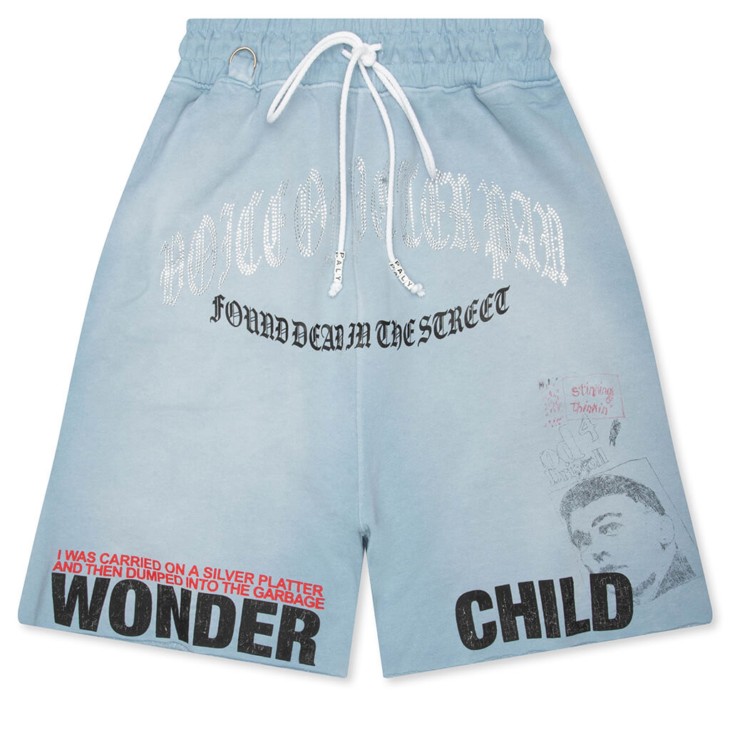 Bobby Driscoll Sweat Short - Baby Blue