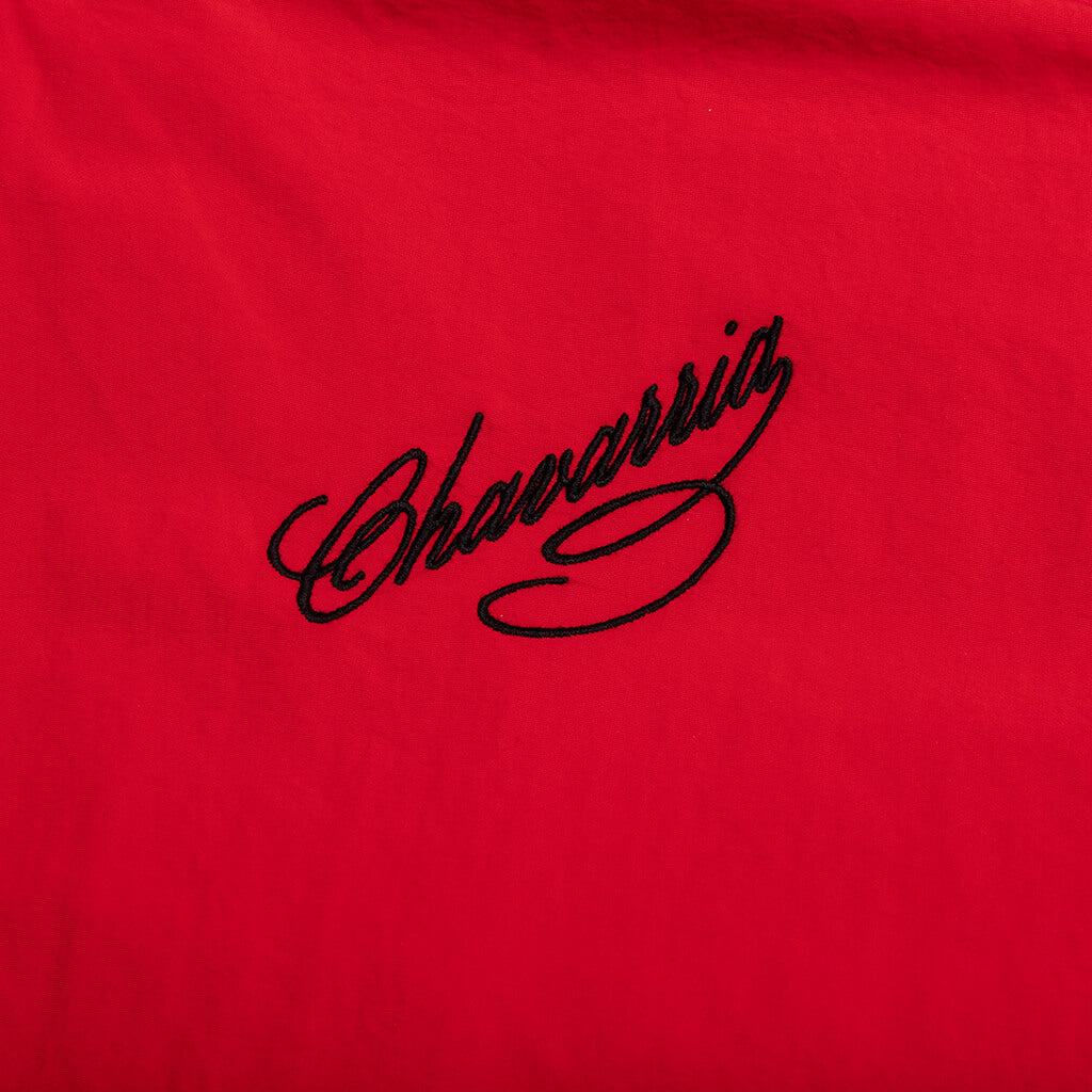 Bomber Track Jacket - Red