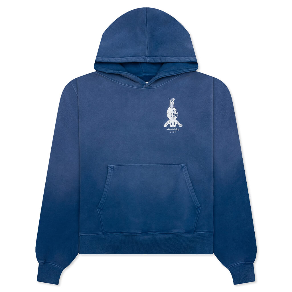 Bones Hoodie - Faded Navy