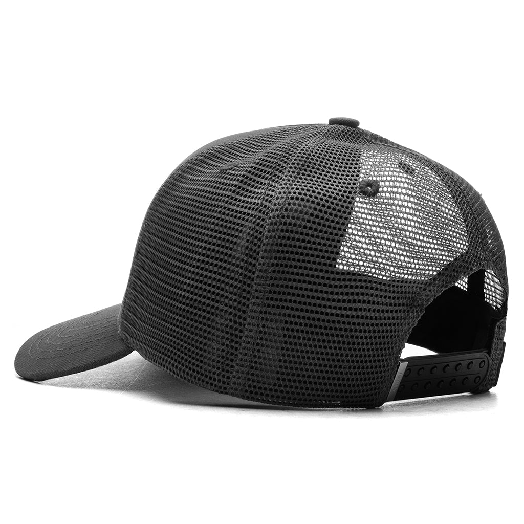Bones Stacked Trucker Hat - Black